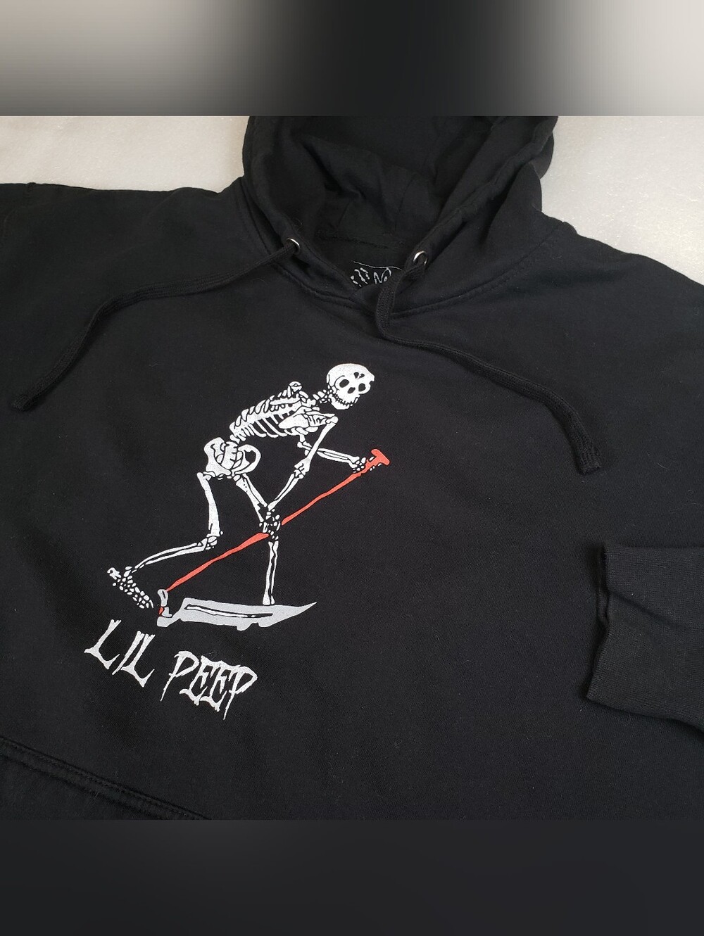 Lil Peep Men's XL Schemaposse Skeleton Graphic Hoodie Hooded Pullover